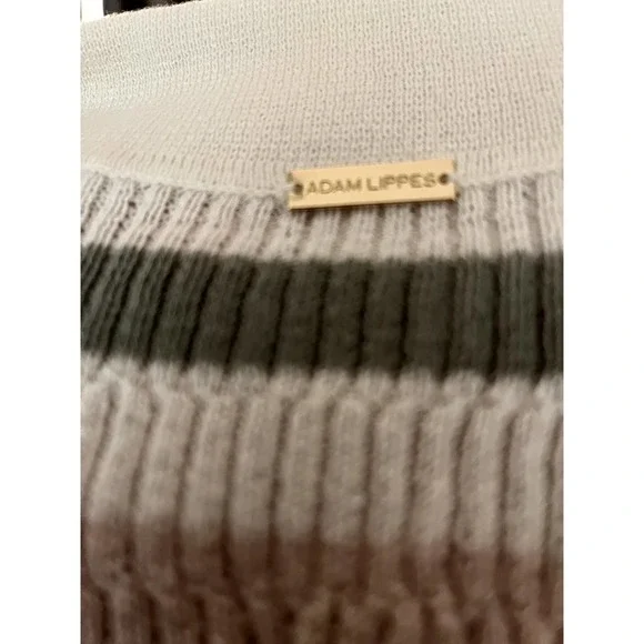 Adam Lippes Striped Midi Polo Dress - Picture 11 of 15